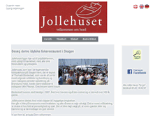 Tablet Screenshot of jollehuset.dk